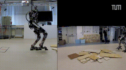 双足机器人lola升级不依靠视觉高速稳定行走于障碍物动态适应环境