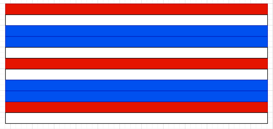 白红白横条三色旗图片