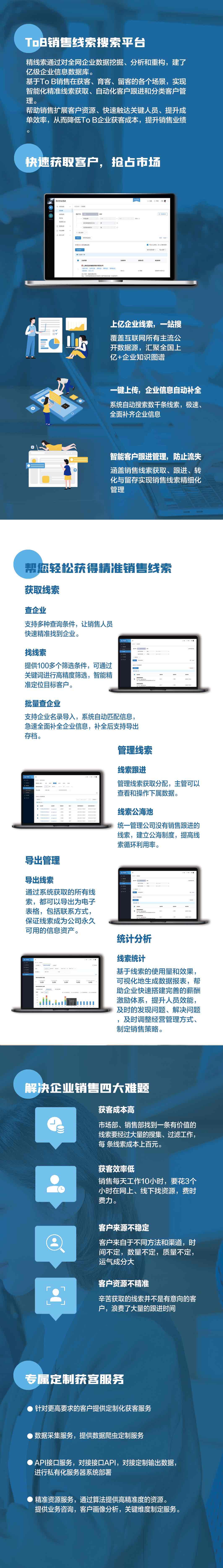 企业应用, 销售管理, 获客, 大数据, 电商SAAS