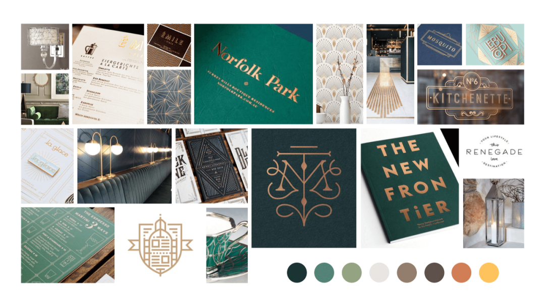 情绪板是在开始实际设计前确定和完善产品风格的好方法.