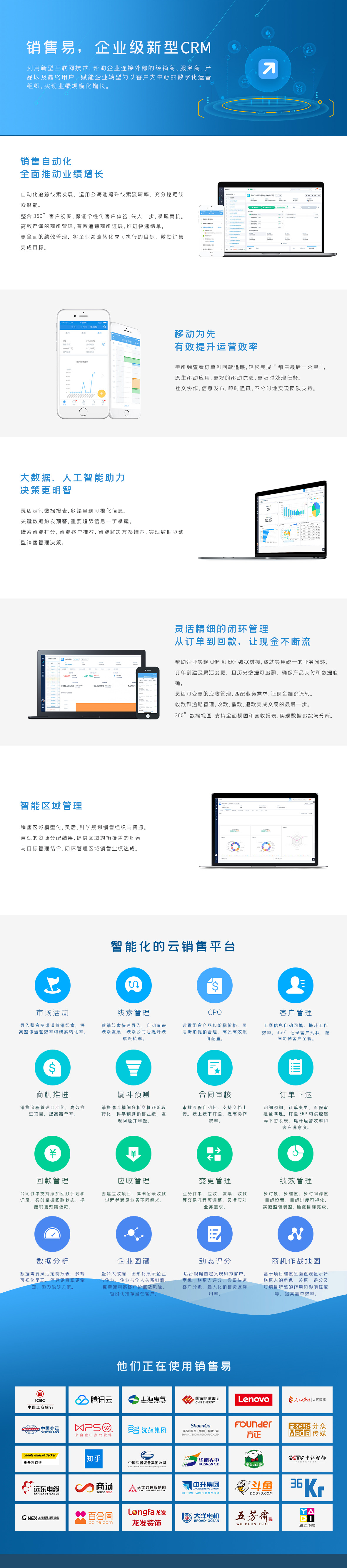 企业应用, 销售管理, CRM, 销售管理, 销售易, 销售易CRM, 销售云