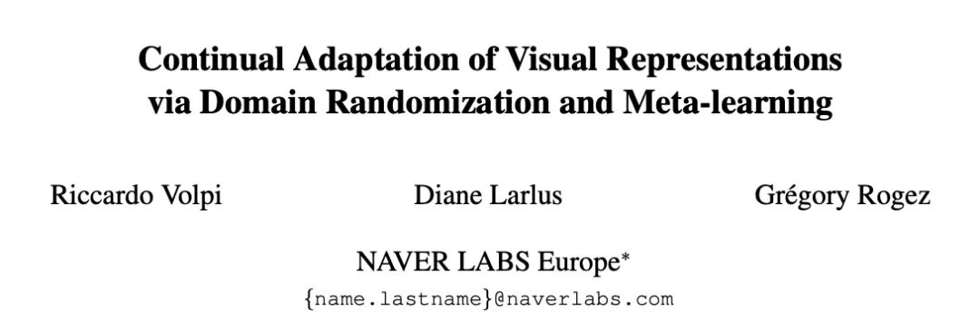 adaptation of visual representations via domain randomization