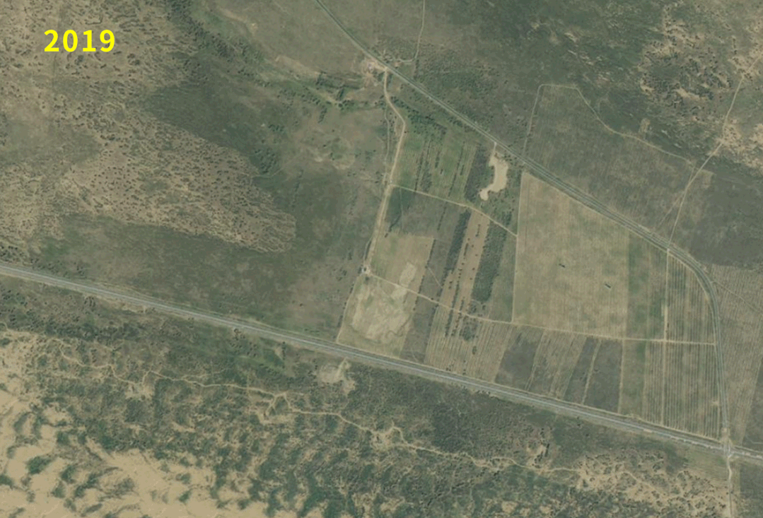 卫星影像带你寻找地球上那些消失的沙漠