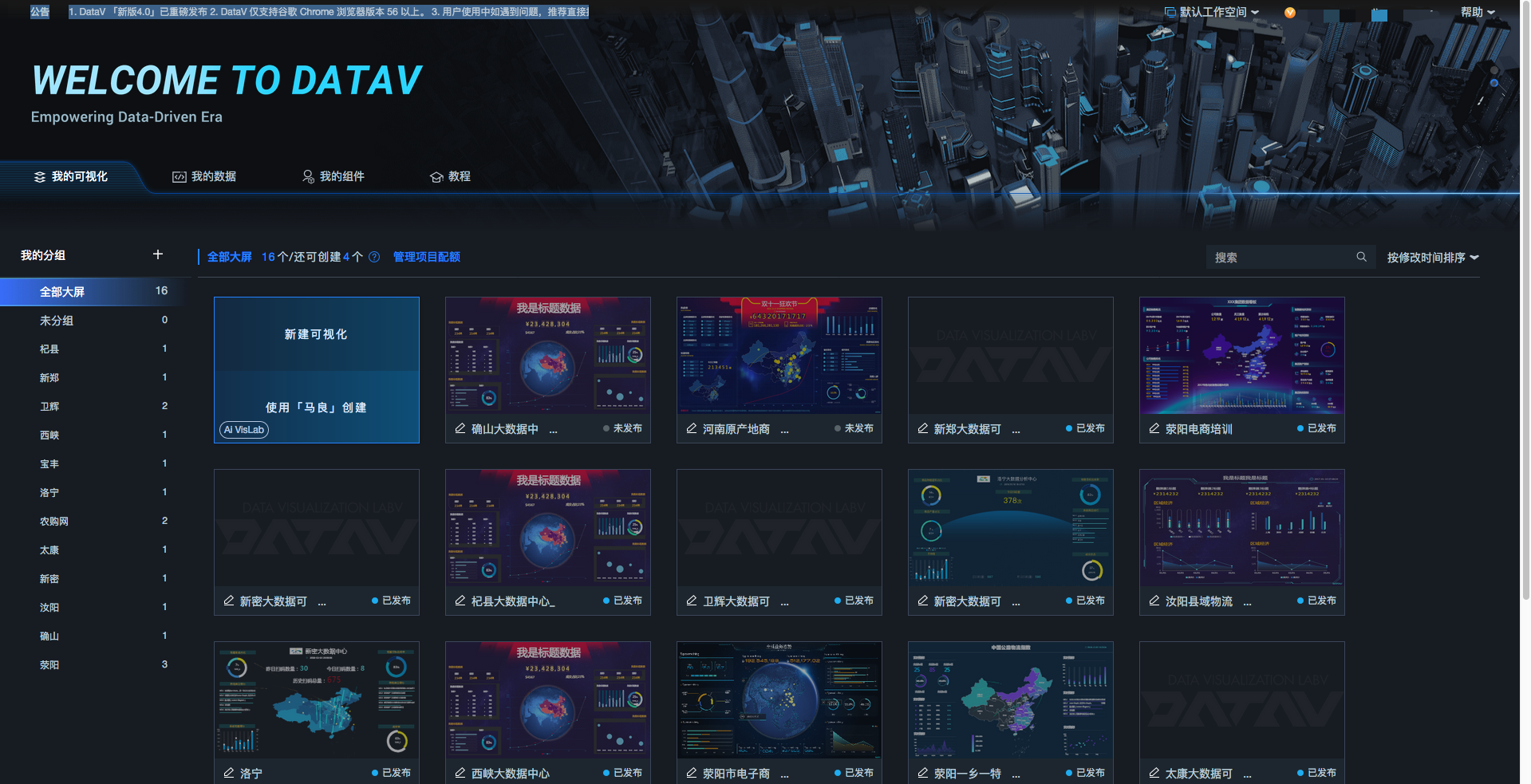 高性能DataV数据可视化_高性能  第1张