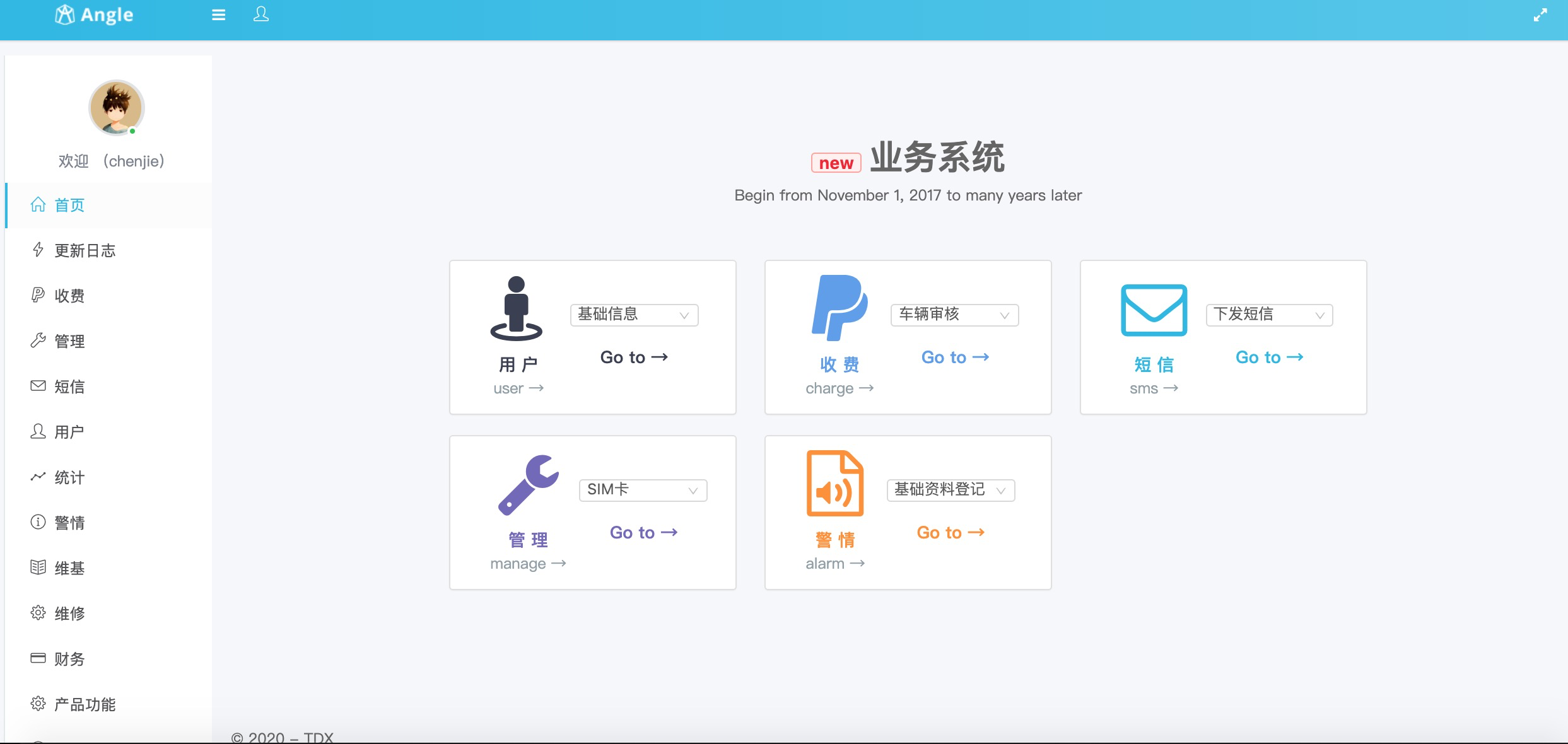 公司内部业务系统