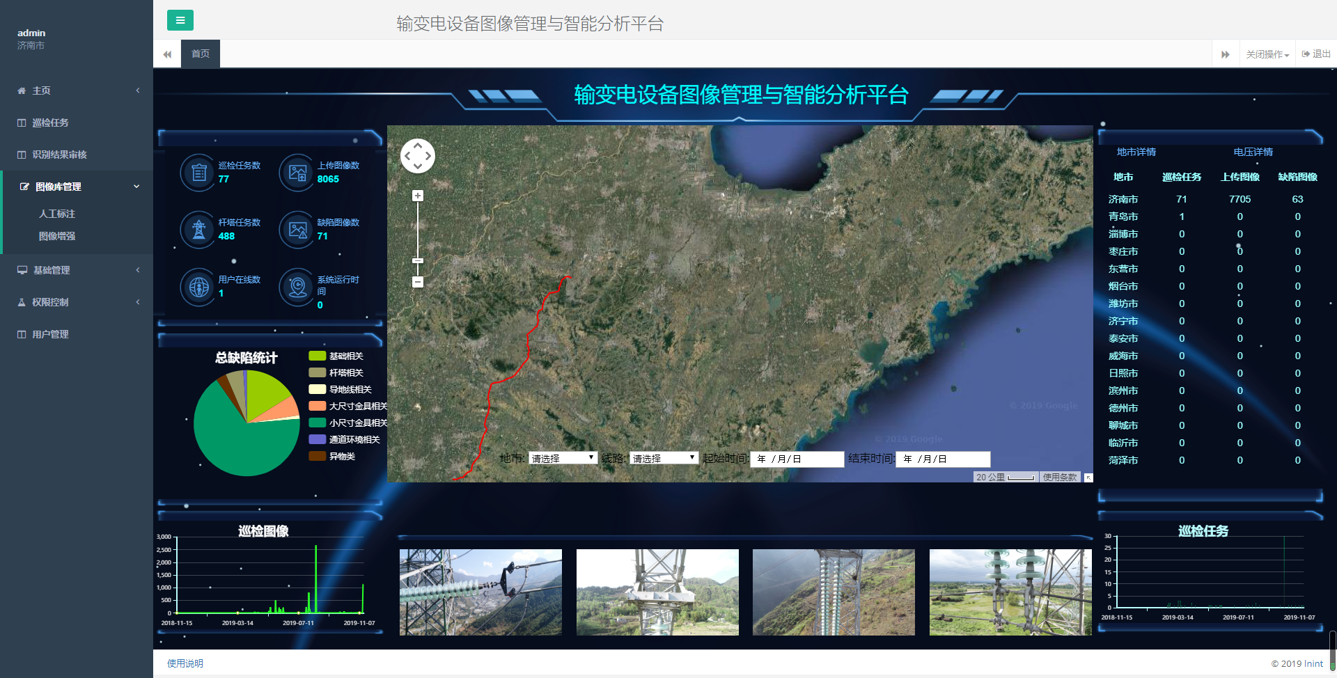 巡检图像管理与智能分析系统