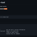 cli-create-tool