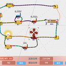 Egret引擎制作物理电路实验模拟演示图