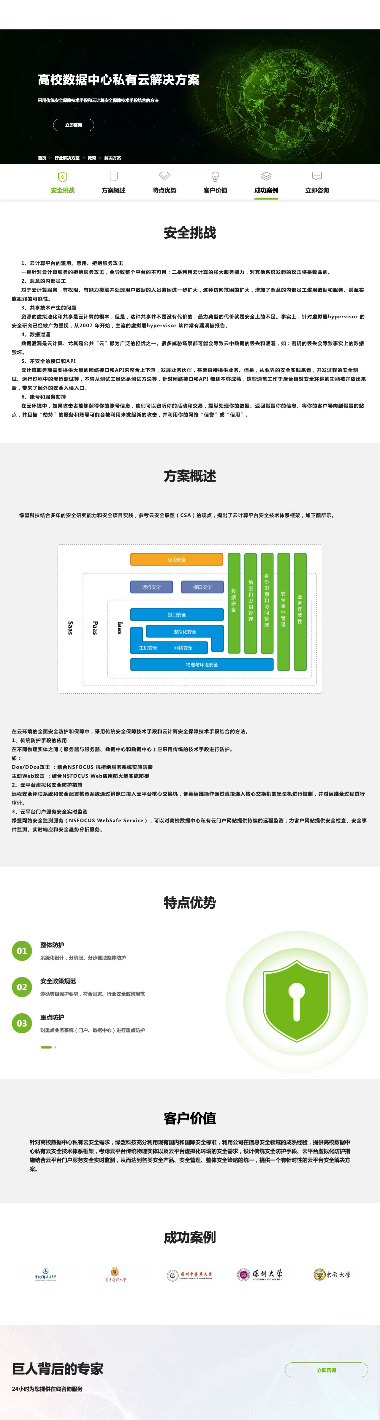 高校数据中心私有云解决方案-解决方案介绍