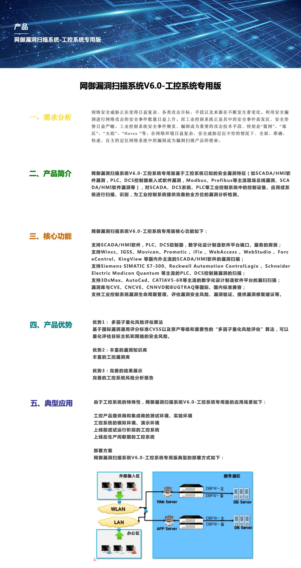 网御漏洞扫描系统-工控系统专用版-解决方案介绍