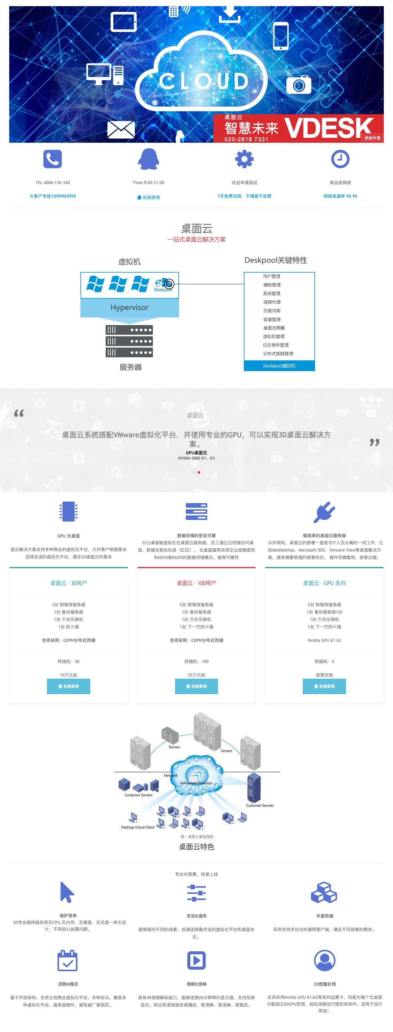 桌面云 | 华数网络-解决方案介绍