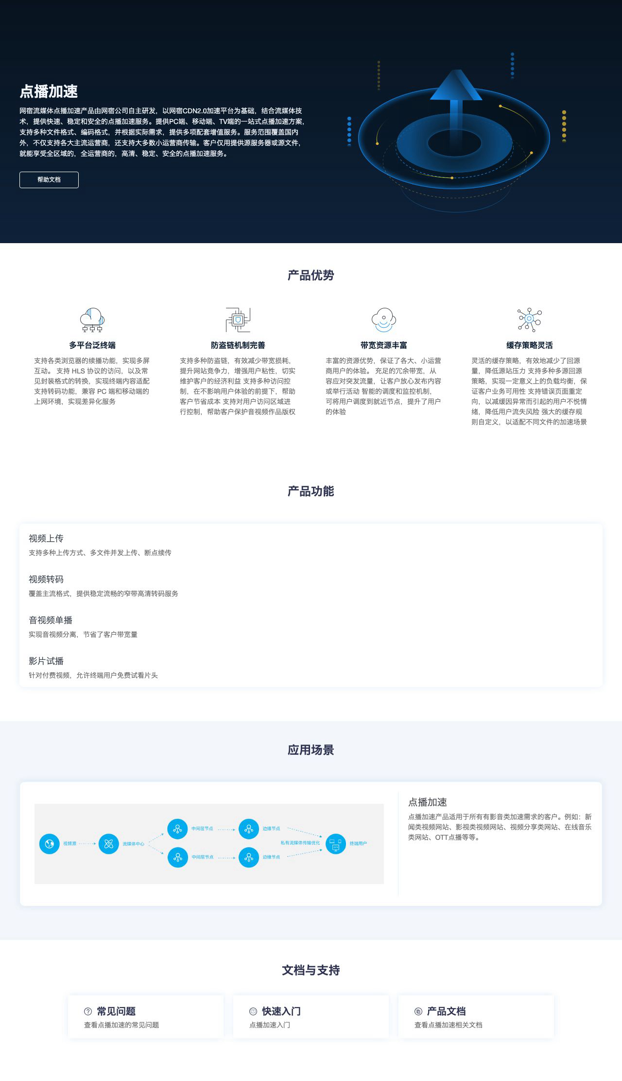 点播加速-解决方案介绍