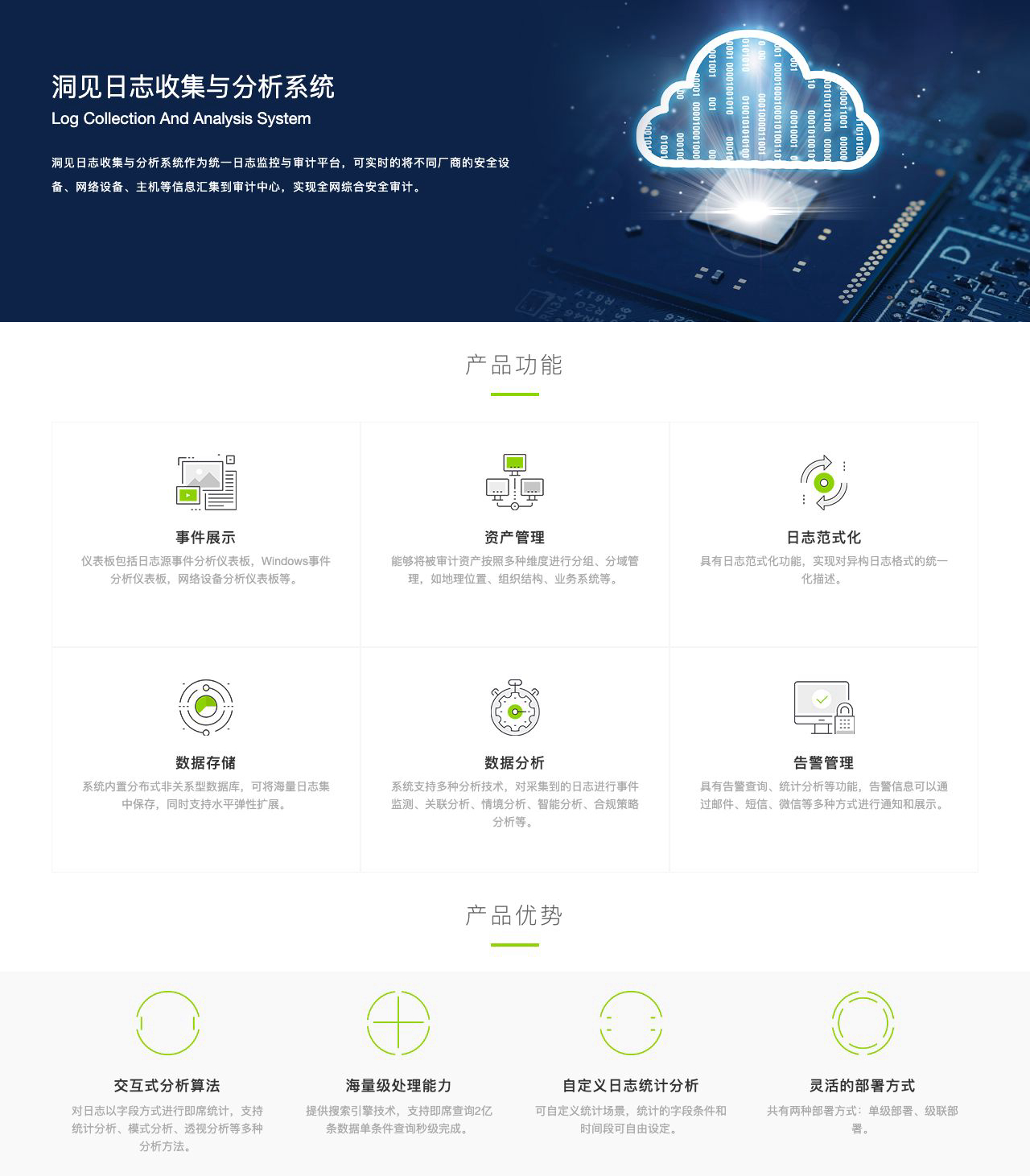 洞见日志收集与分析系统-解决方案介绍