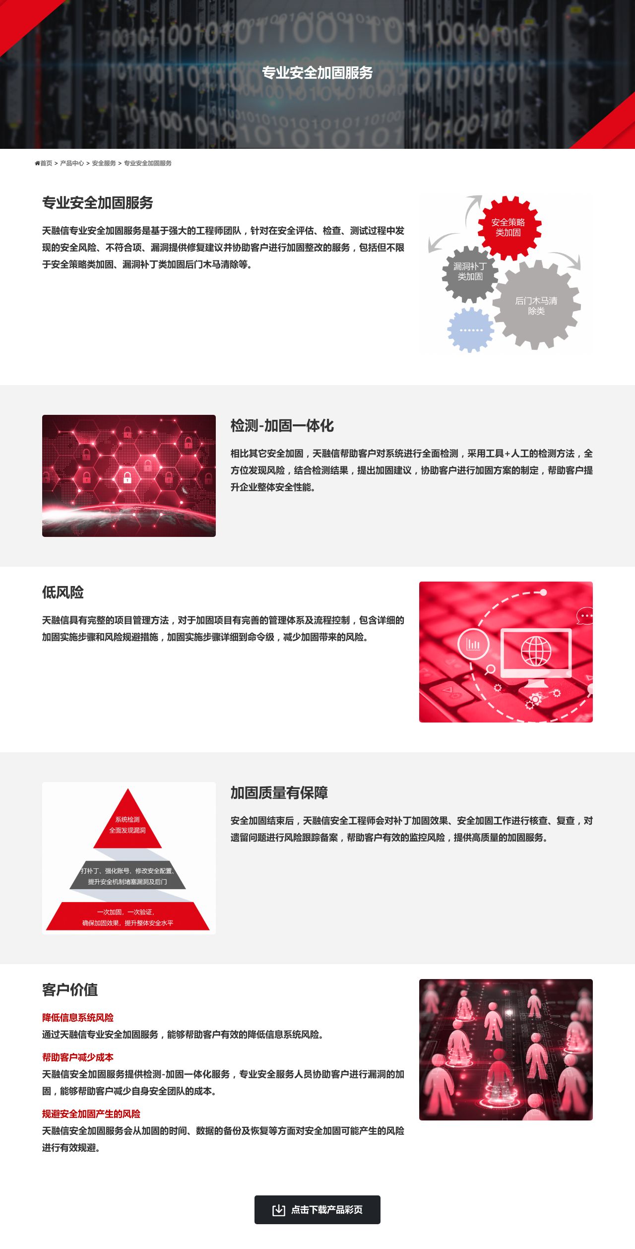 专业安全加固服务 - 天融信-解决方案介绍