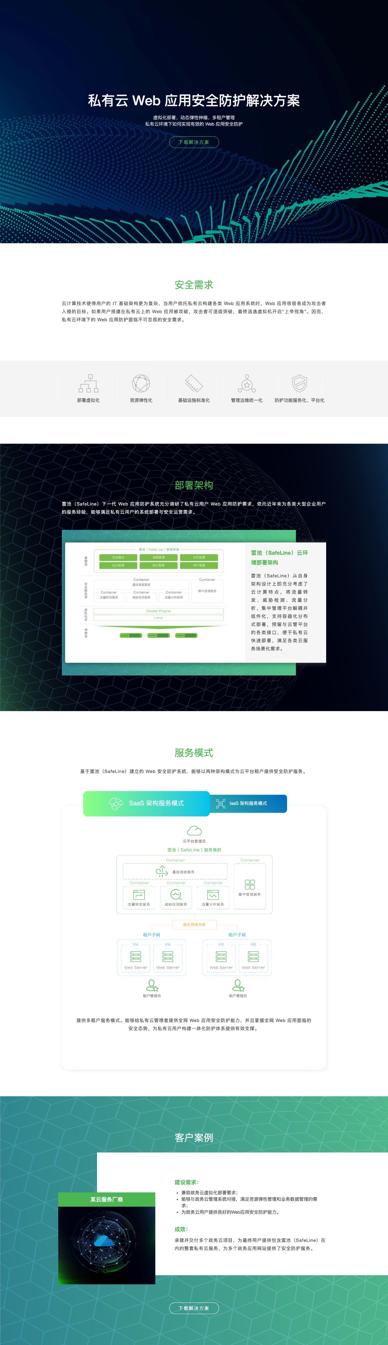 私有云 Web-解决方案介绍