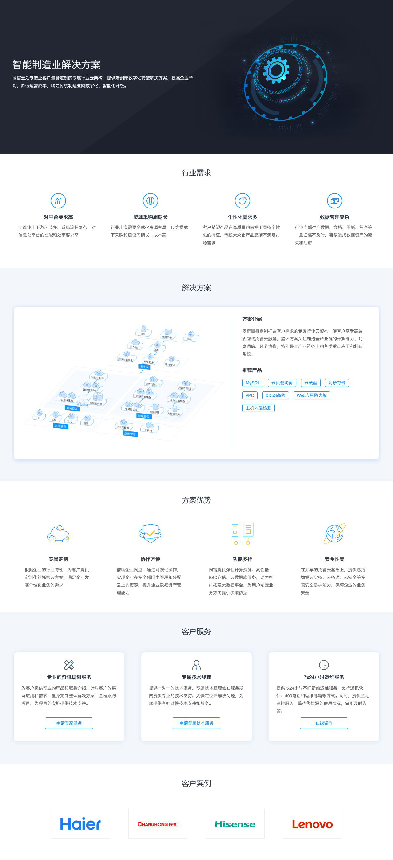 智能制造业解决方案-解决方案介绍