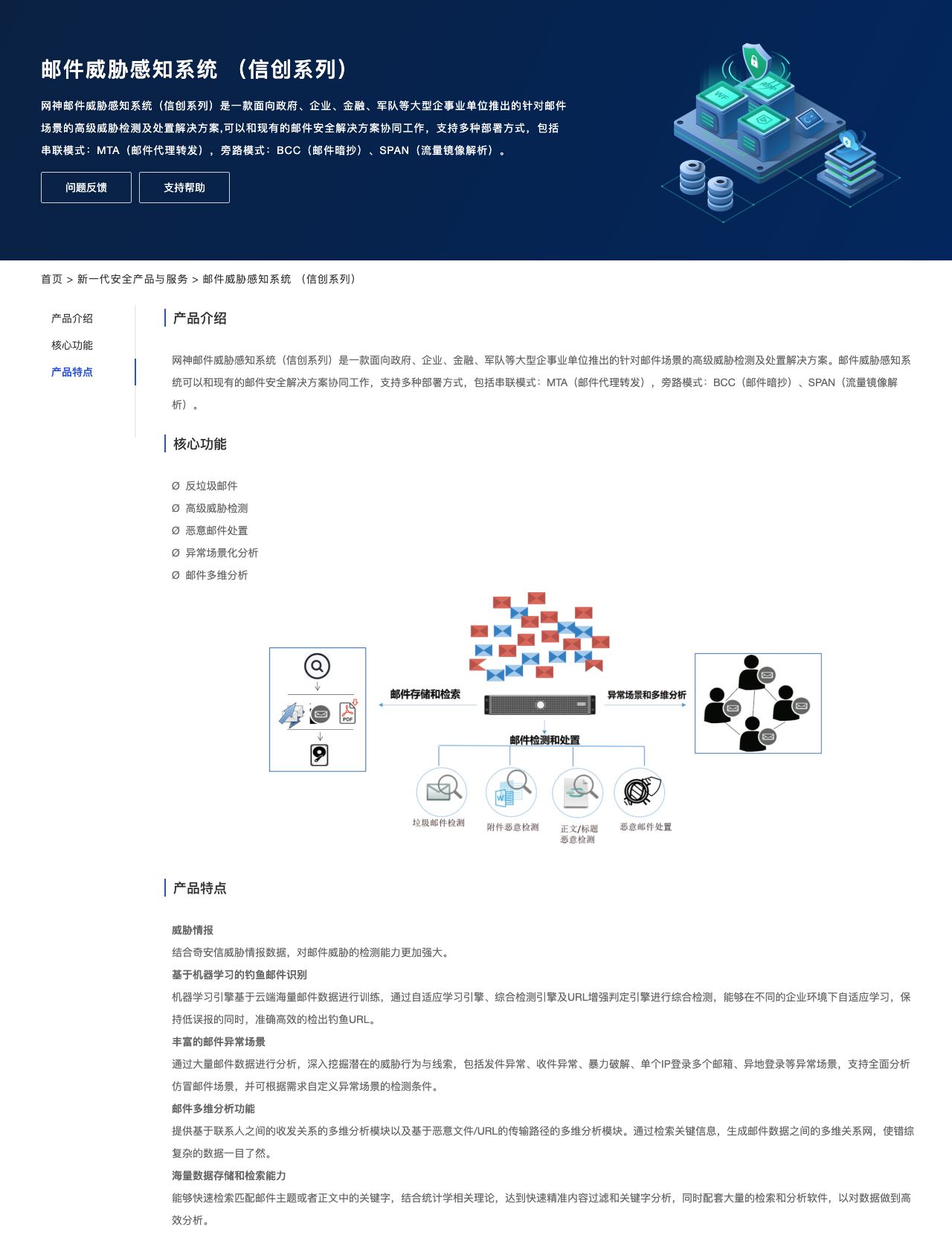 邮件威胁感知系统 （信创系列）-解决方案介绍