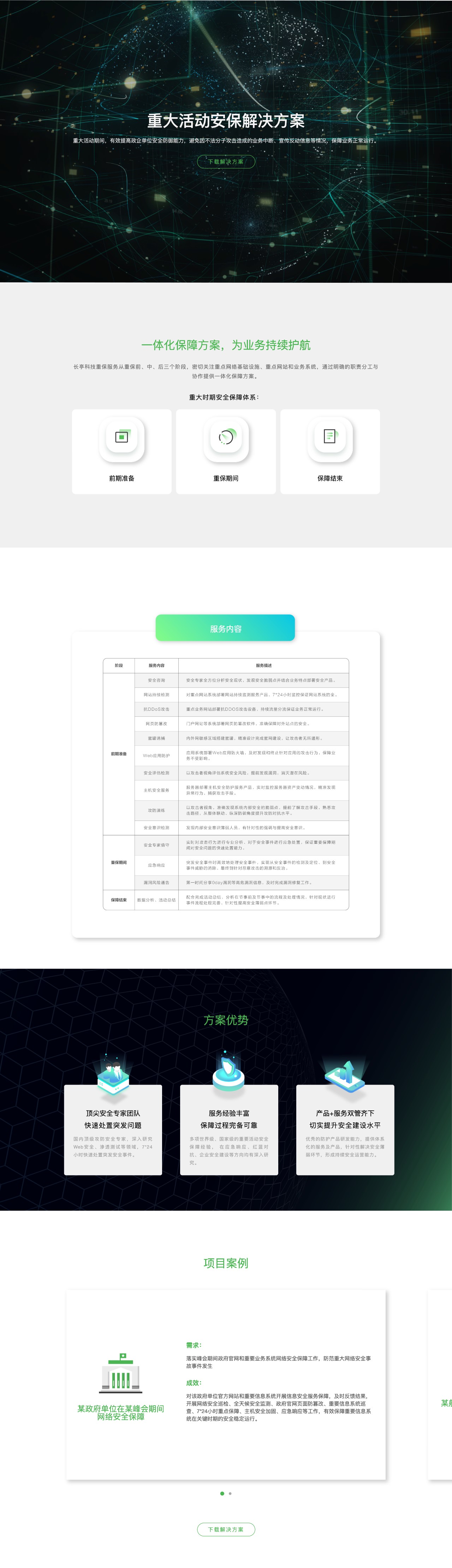 重大活动安保解决方案-解决方案介绍