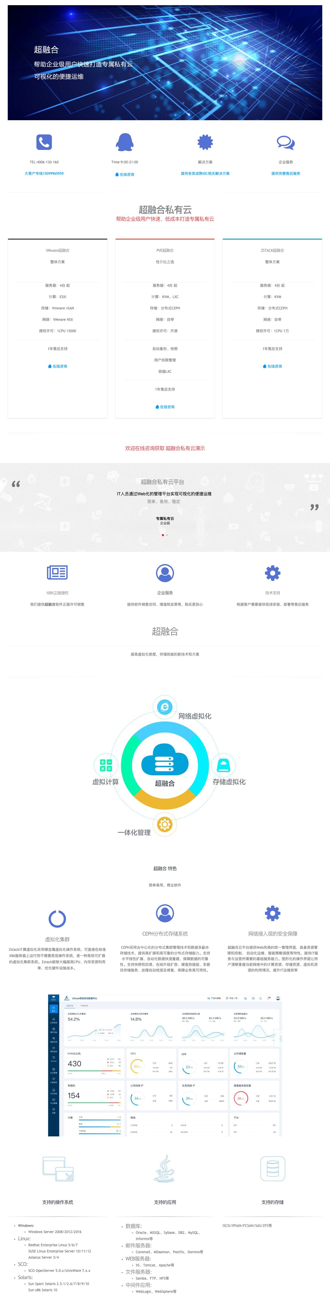 超融合 | 华数网络-解决方案介绍