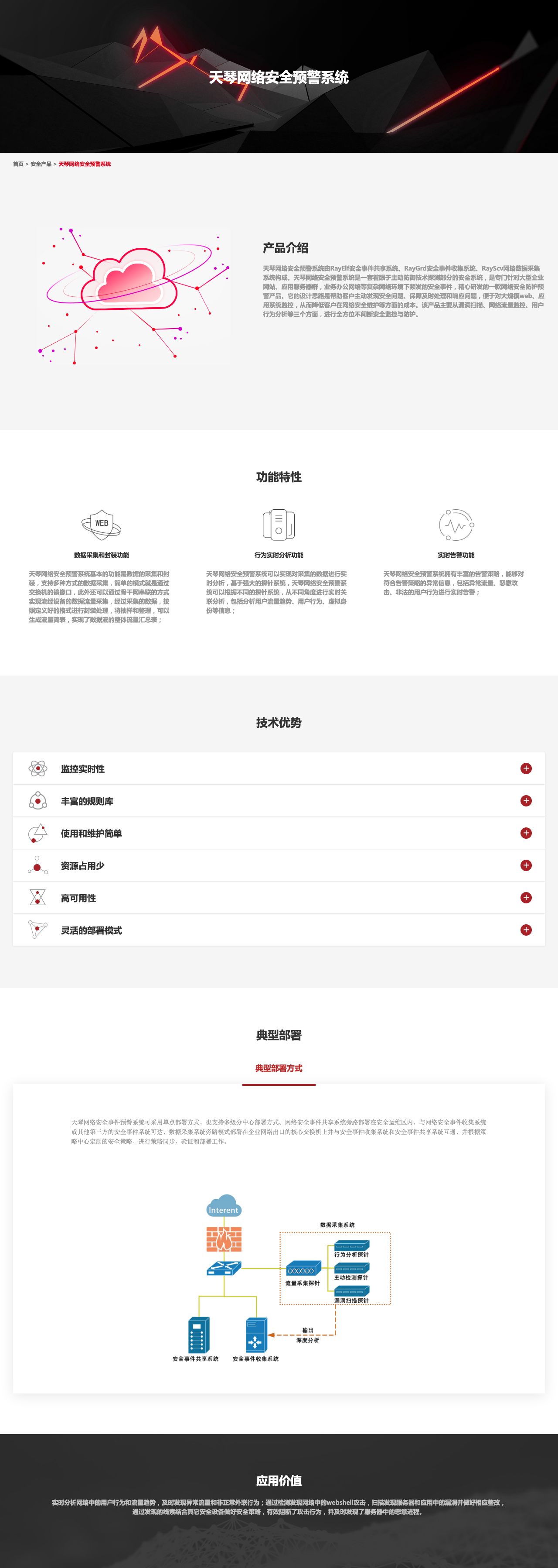 天琴网络安全预警系统——盛邦安全-解决方案介绍