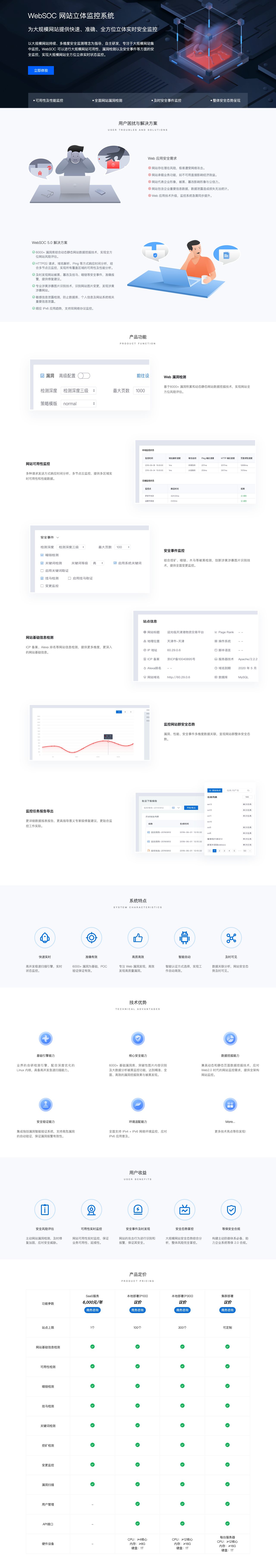 WebSOC 知道网站立体监控系统-解决方案介绍