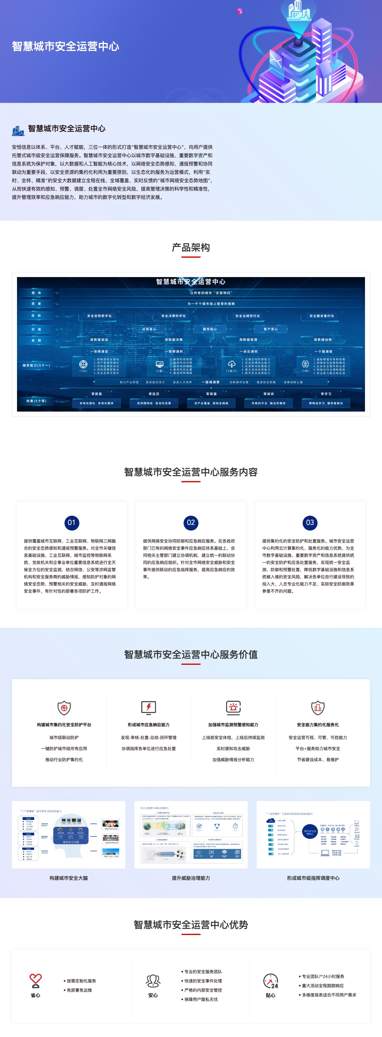 智慧城市安全运营中心-解决方案介绍