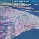 上海燃气管网数字孪生可视化