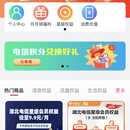 湖北省电信权益平台