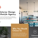 An Interior Design Web Design