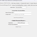 校园管理与维护数据库