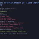 SecScan - 自动化网站安全巡检系统