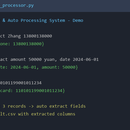 python文本解析与自动化处理系统