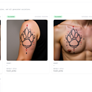 AI 纹身设计与预览平台